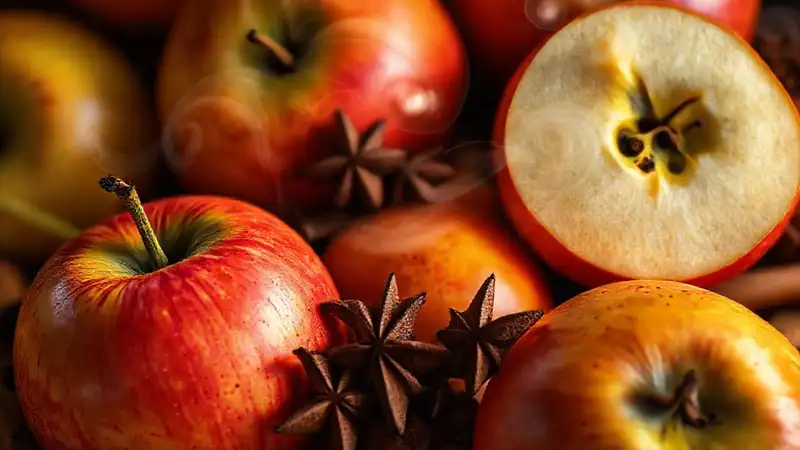 Frutas vibrantes evocan un aroma cálido