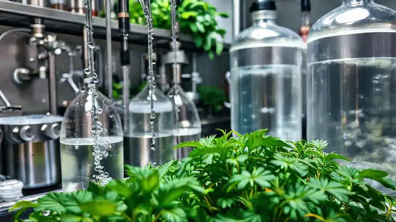 Laboratorio extrae hierbas con solventes vibrantes